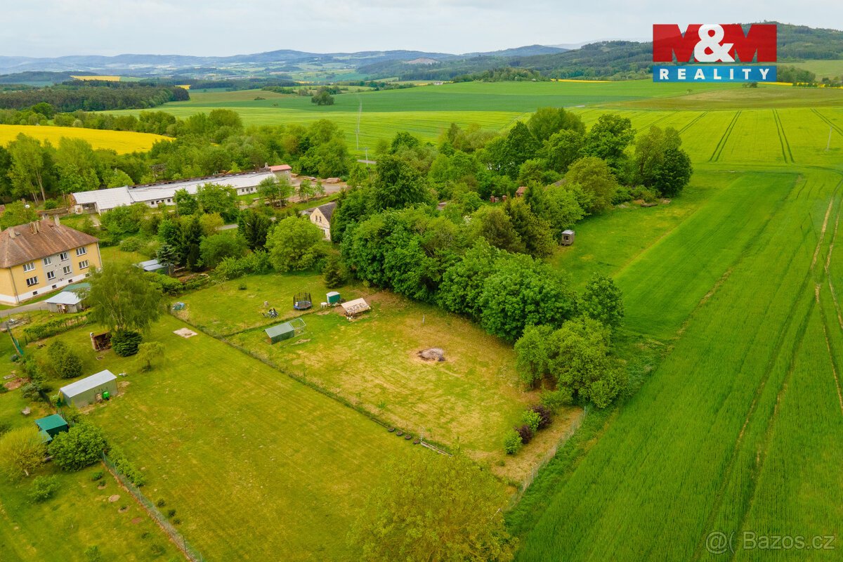 Prodej pozemku k bydlení, 1016 m², Hostouň - Přes