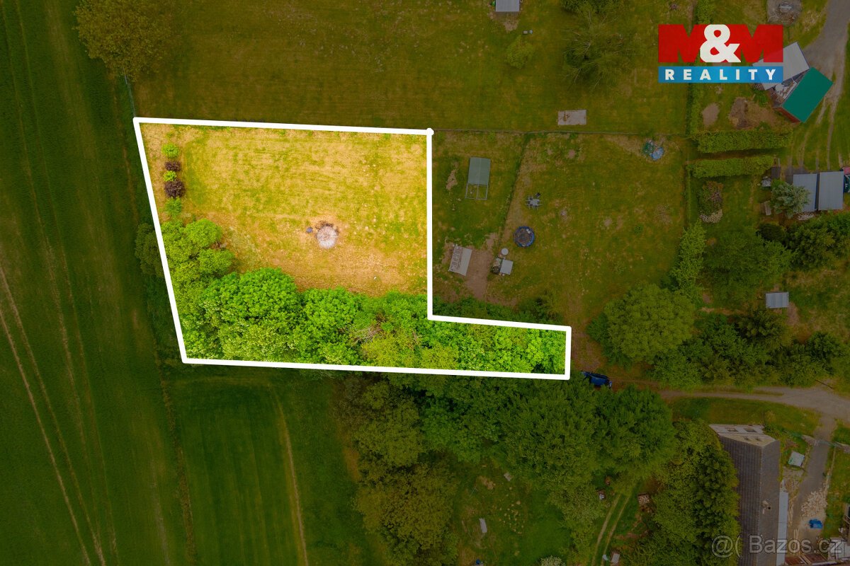 Prodej pozemku k bydlení, 1016 m², Hostouň - Přes