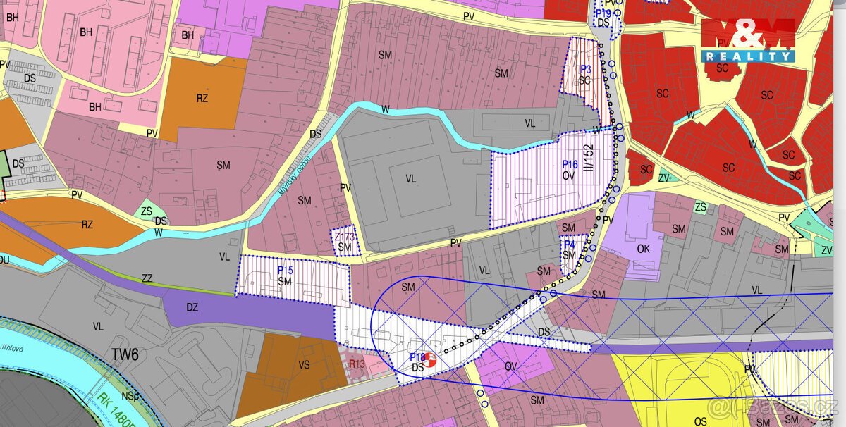 Prodej pozemku k bydlení, 1629 m², Ivančice, ul. Hybešova