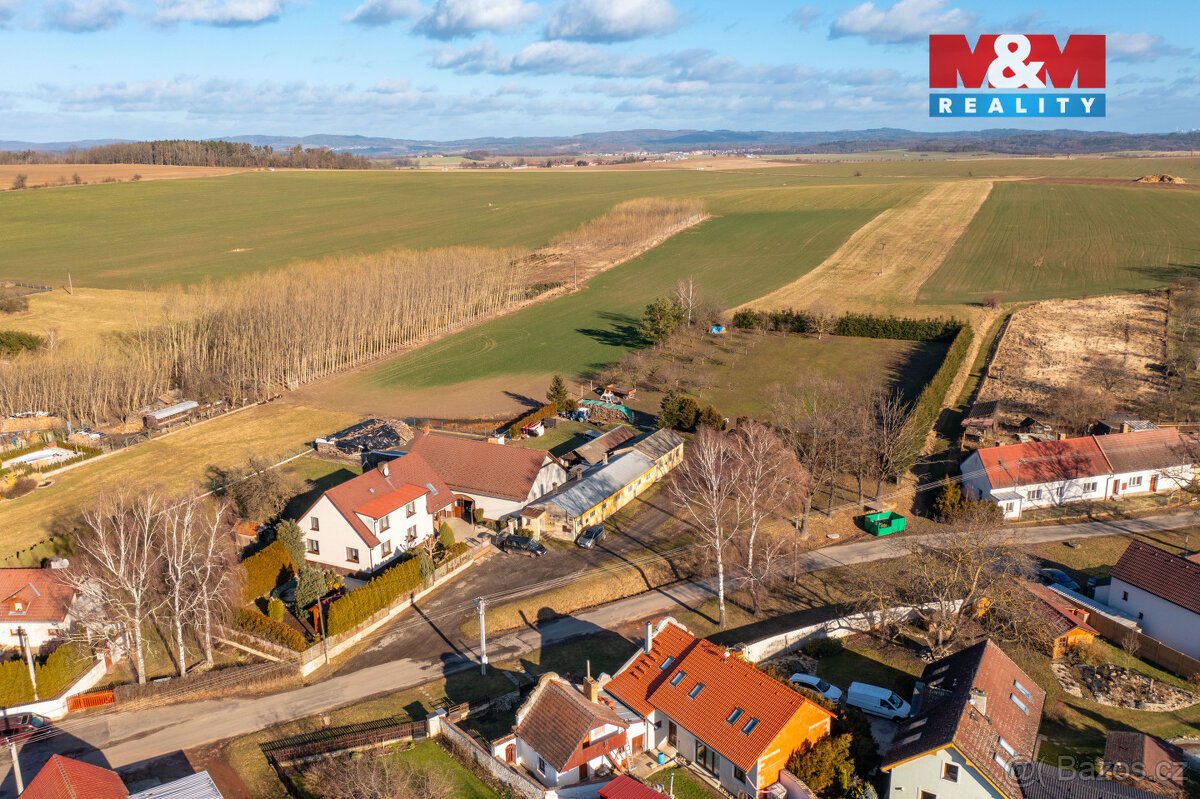 Prodej pozemku k bydlení, 5257 m², Vodňany - Křtětice