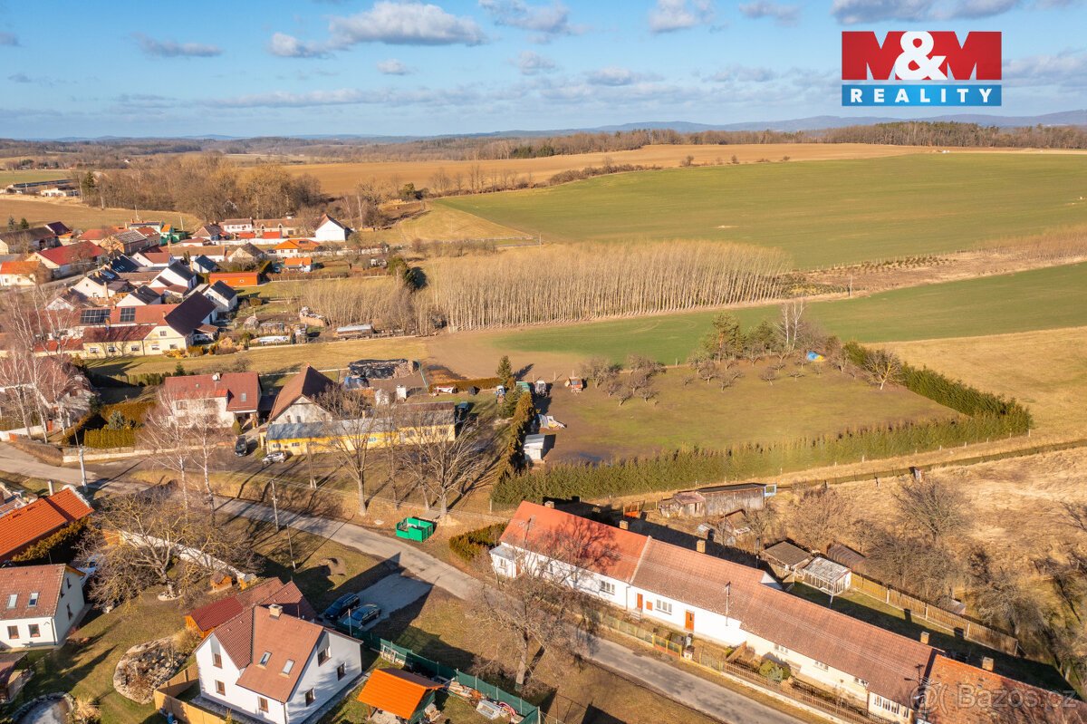 Prodej pozemku k bydlení, 5257 m², Vodňany - Křtětice
