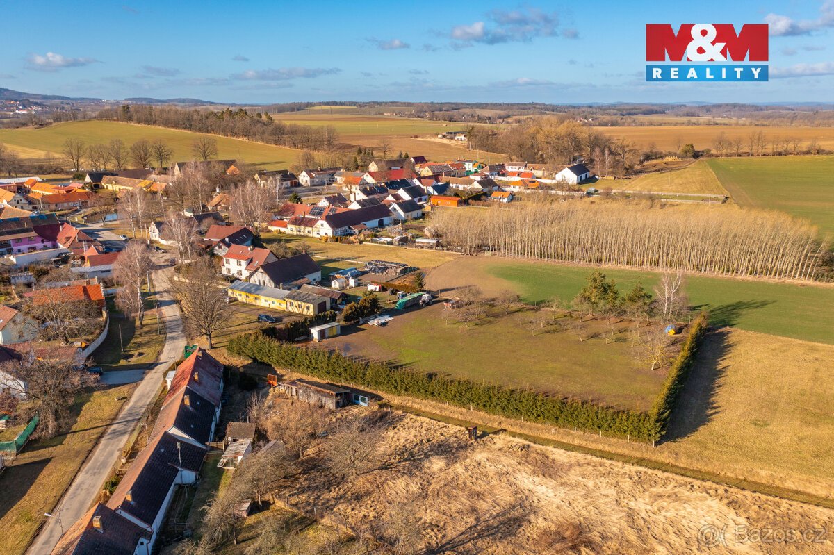 Prodej pozemku k bydlení, 5257 m², Vodňany - Křtětice