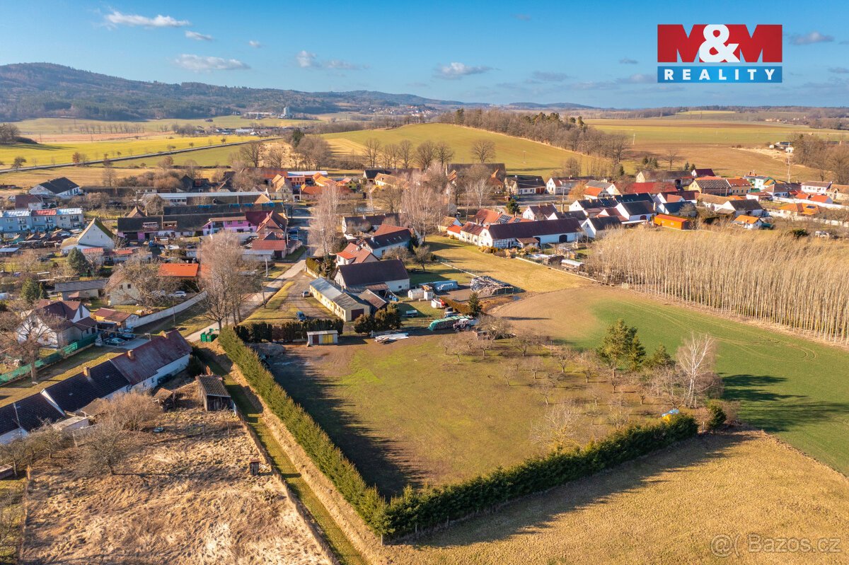 Prodej pozemku k bydlení, 5257 m², Vodňany - Křtětice