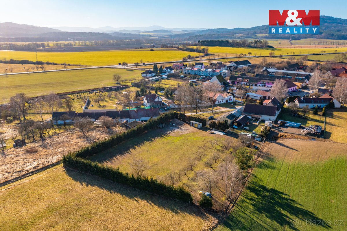 Prodej pozemku k bydlení, 5257 m², Vodňany - Křtětice