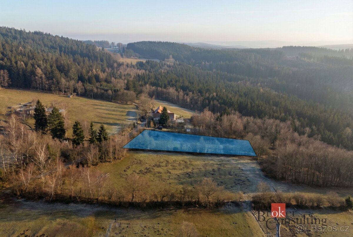 Prodej, pozemky/bydlení, 3363 m2, Strašín, Klatovy [ID 80871