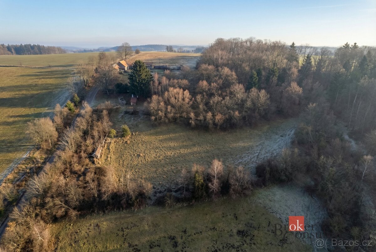 Prodej, pozemky/bydlení, 3363 m2, Strašín, Klatovy [ID 80871