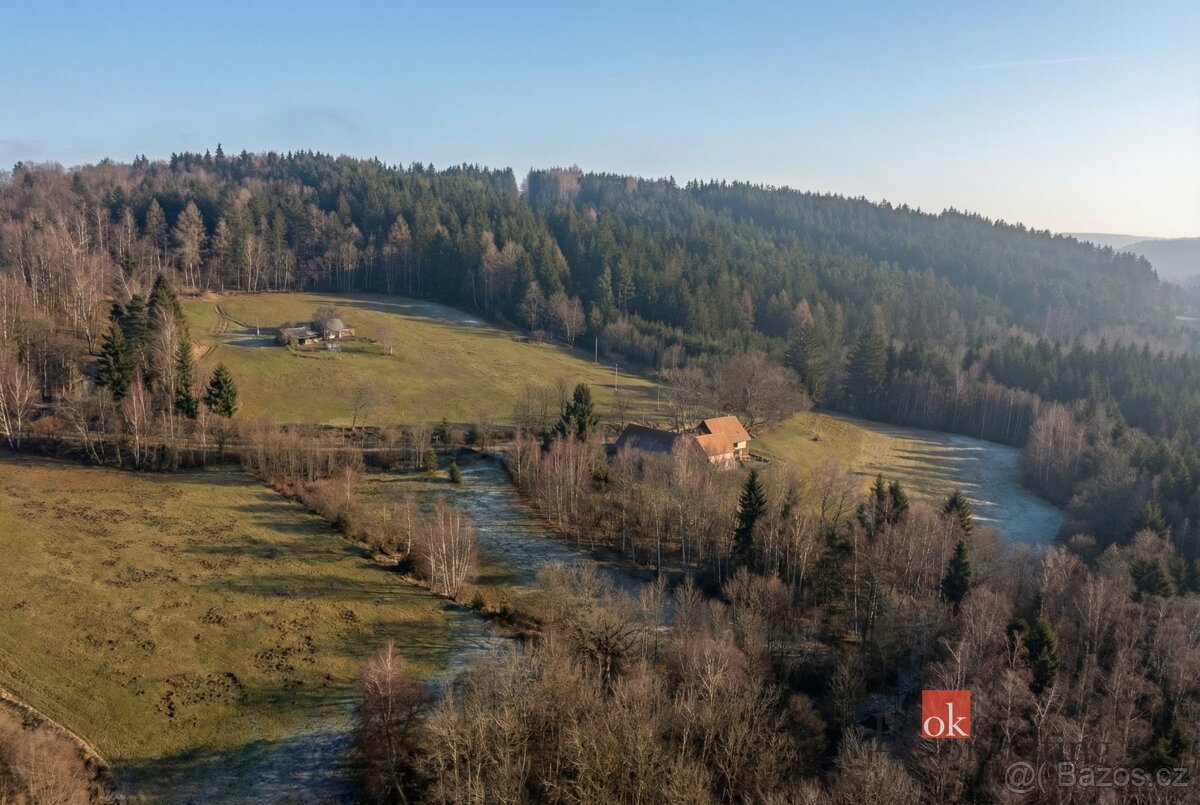 Prodej, pozemky/bydlení, 3363 m2, Strašín, Klatovy [ID 80871
