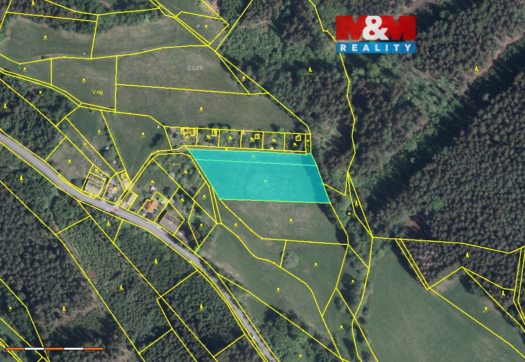 Prodej louky, 5804 m², Červený Kostelec