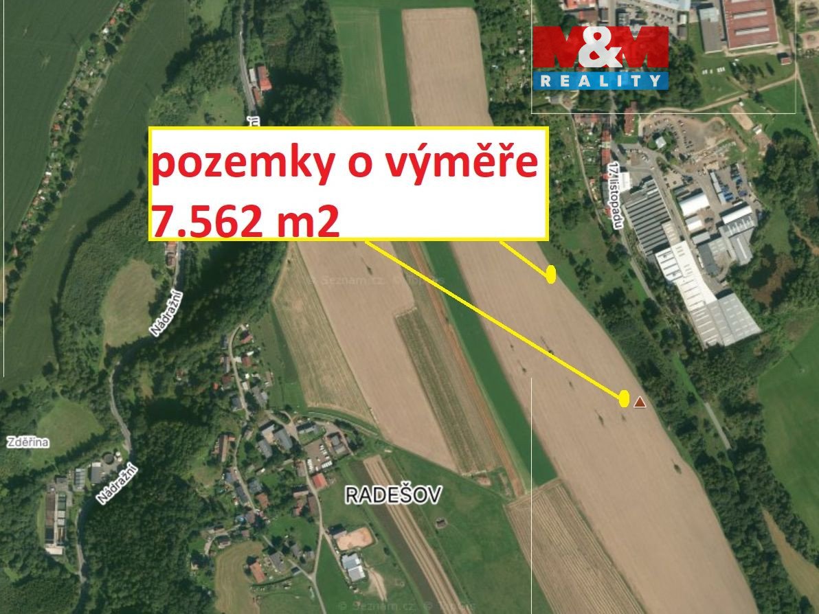 Prodej pole, 7562 m², Police nad Metují