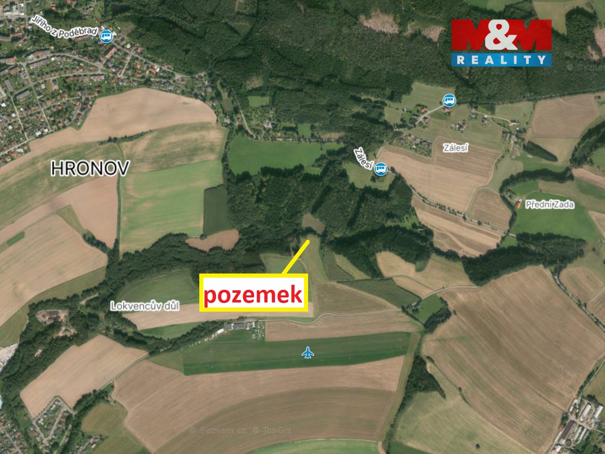 Prodej pole, 14799 m², Velké Poříčí