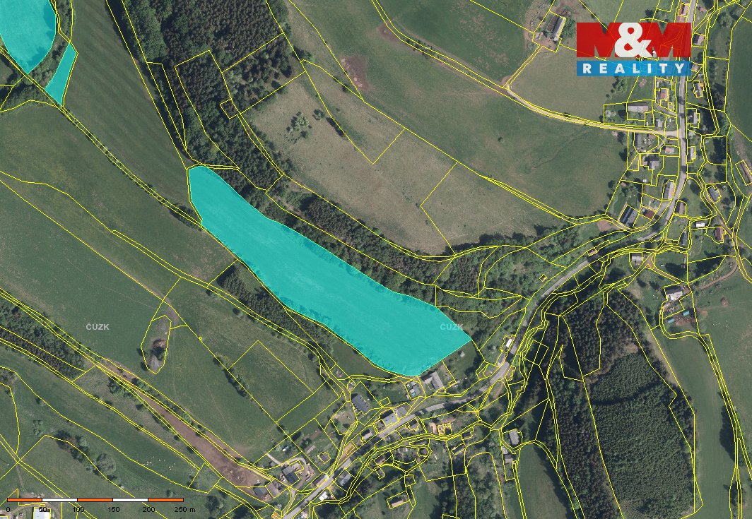 Prodej louky, 121606 m², Stárkov - Bystré