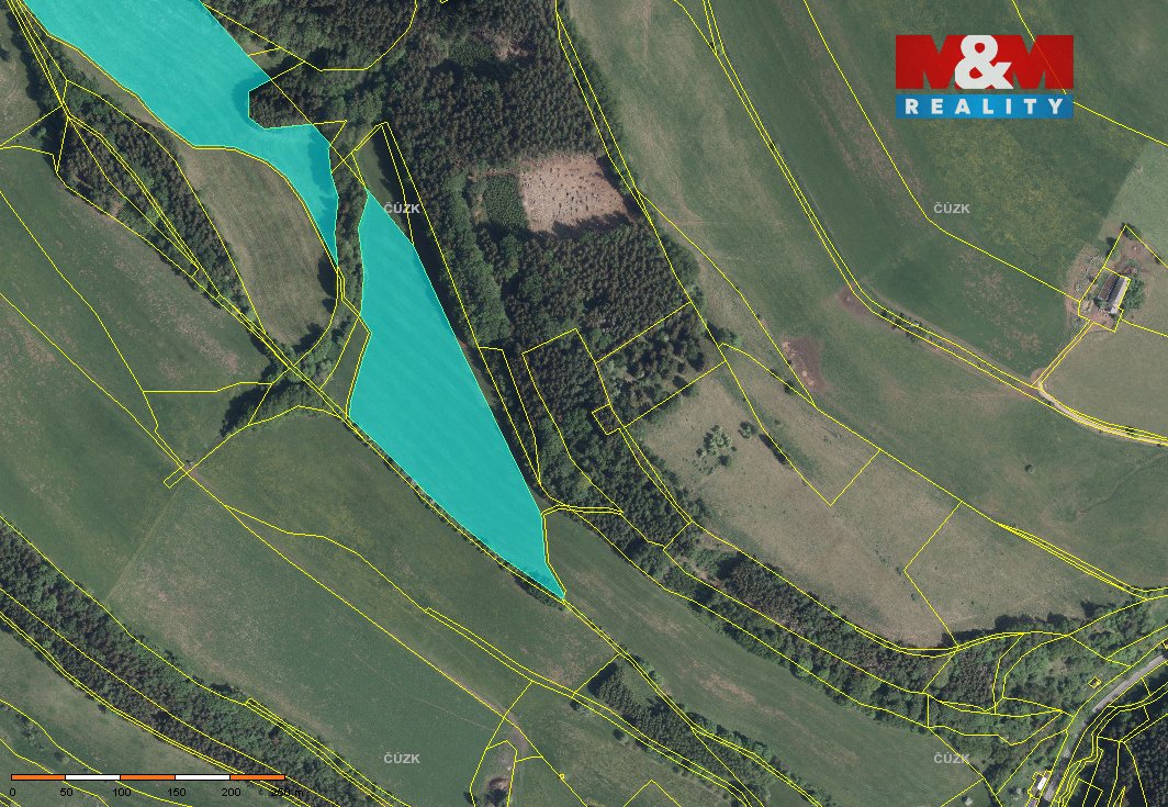 Prodej louky, 121606 m², Stárkov - Bystré