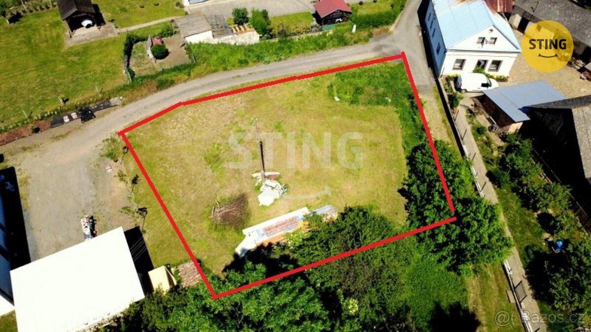 Prodej stavebního pozemku 676 m2 poblíž Opavy Vávrov, 135792