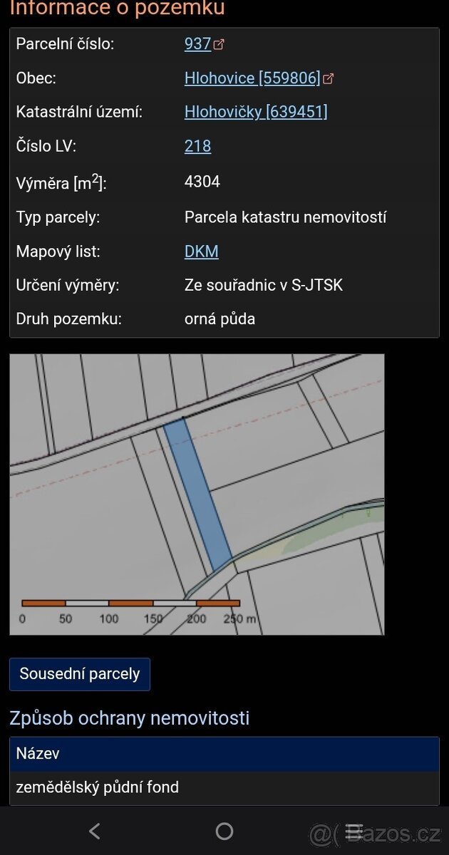 Prodáme pozemek v okr. Rokycany