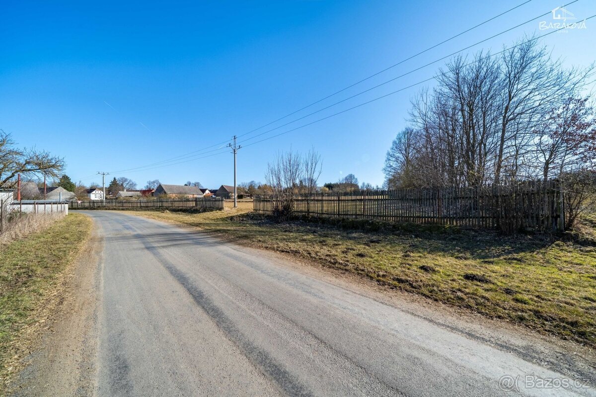 Prodej stavebních pozemků  1003m2, Kozlovice u Nepomuka