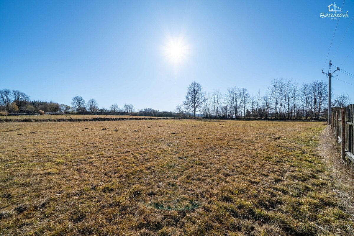 Prodej stavebních pozemků  1003m2, Kozlovice u Nepomuka