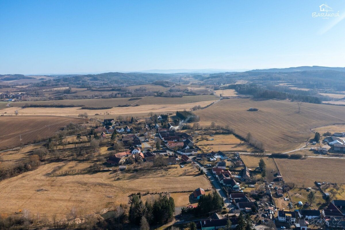 Prodej stavebních pozemků  1003m2, Kozlovice u Nepomuka