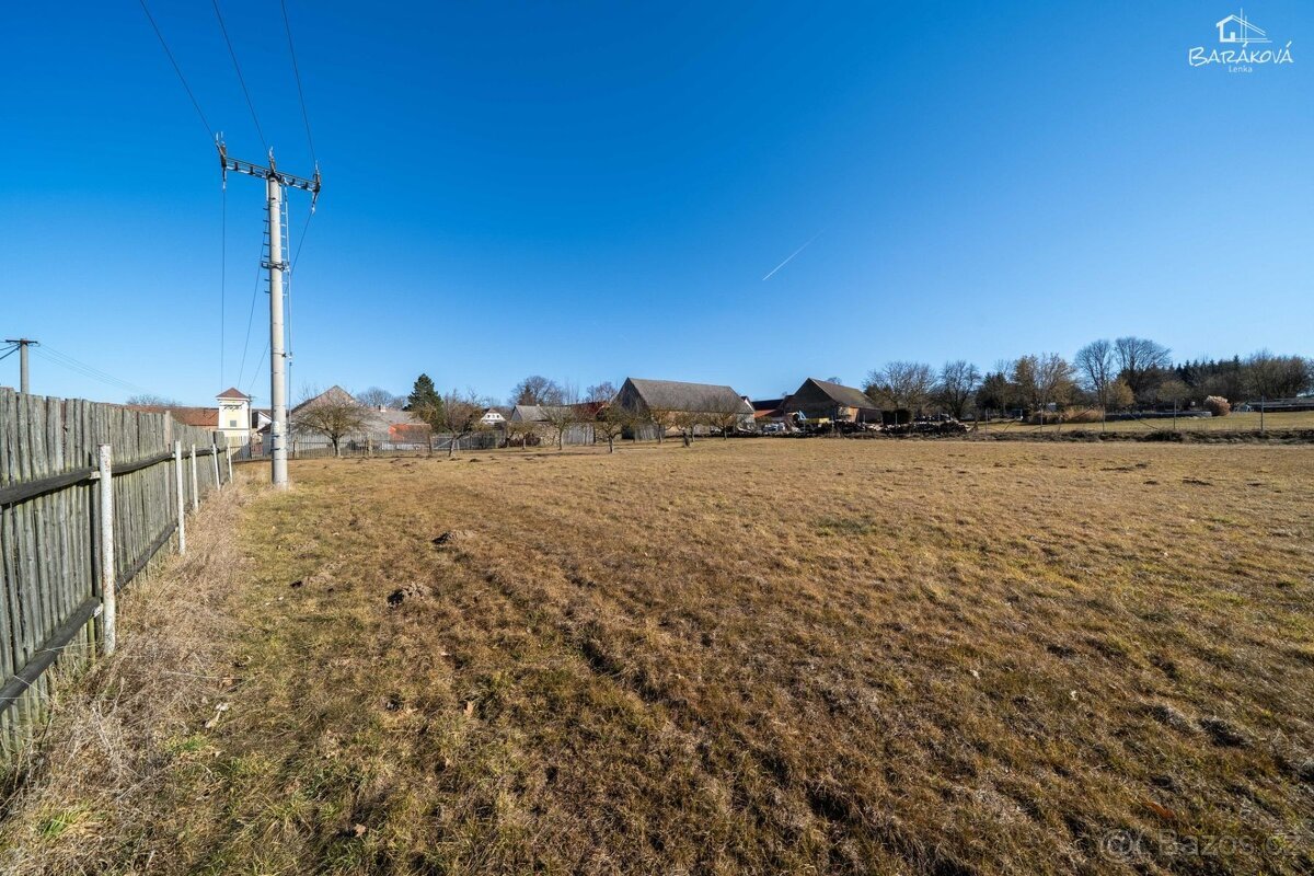 Prodej stavebních pozemků  1003m2, Kozlovice u Nepomuka