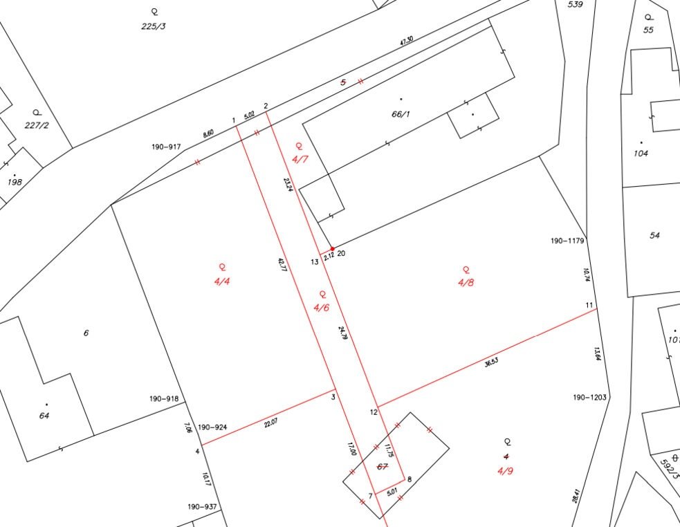 Prodej stavebního pozemku 910m2