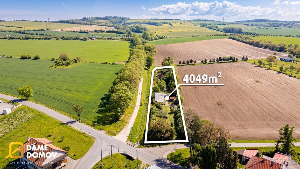 Stavební pozemek 4 049 m², ev.č. 14395
