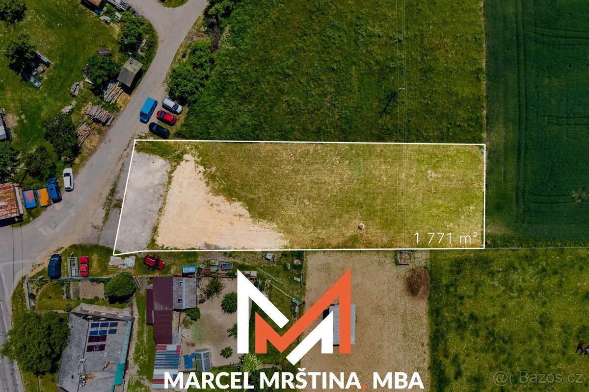 Prodej stavebního pozemku | 1771 m2 | Miskolezy