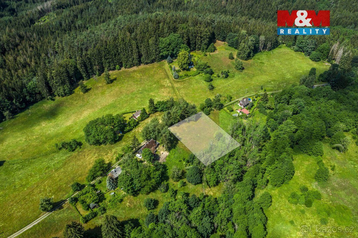Prodej pozemku k bydlení, 4 140 m², Krásná Lípa