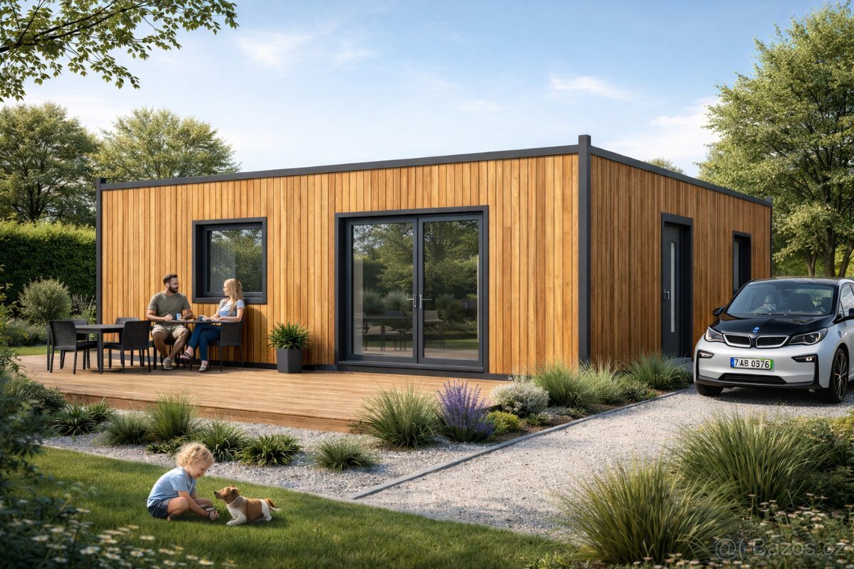 Pozemek s projektem, 6 domů 50 m2