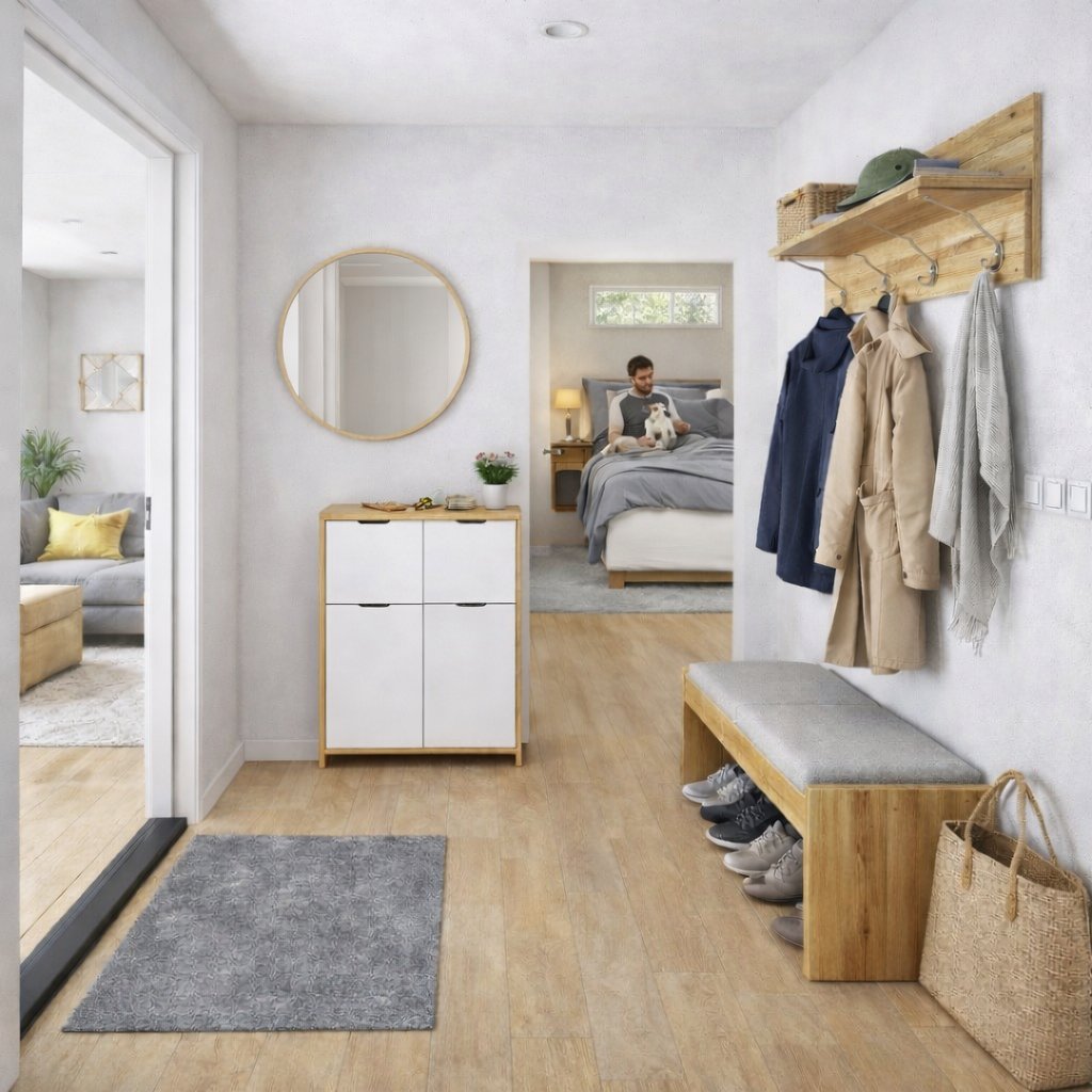 Pozemek s projektem, 6 domů 50 m2