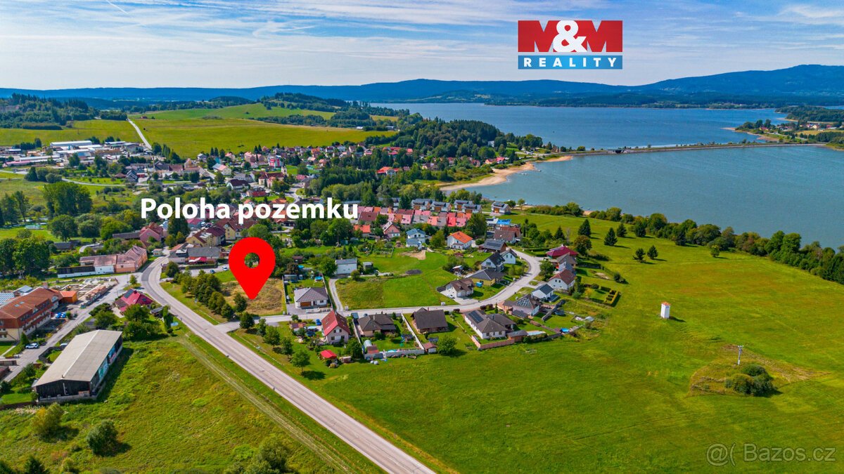 Prodej pozemku k bydlení, 1331 m², Černá v Pošumaví