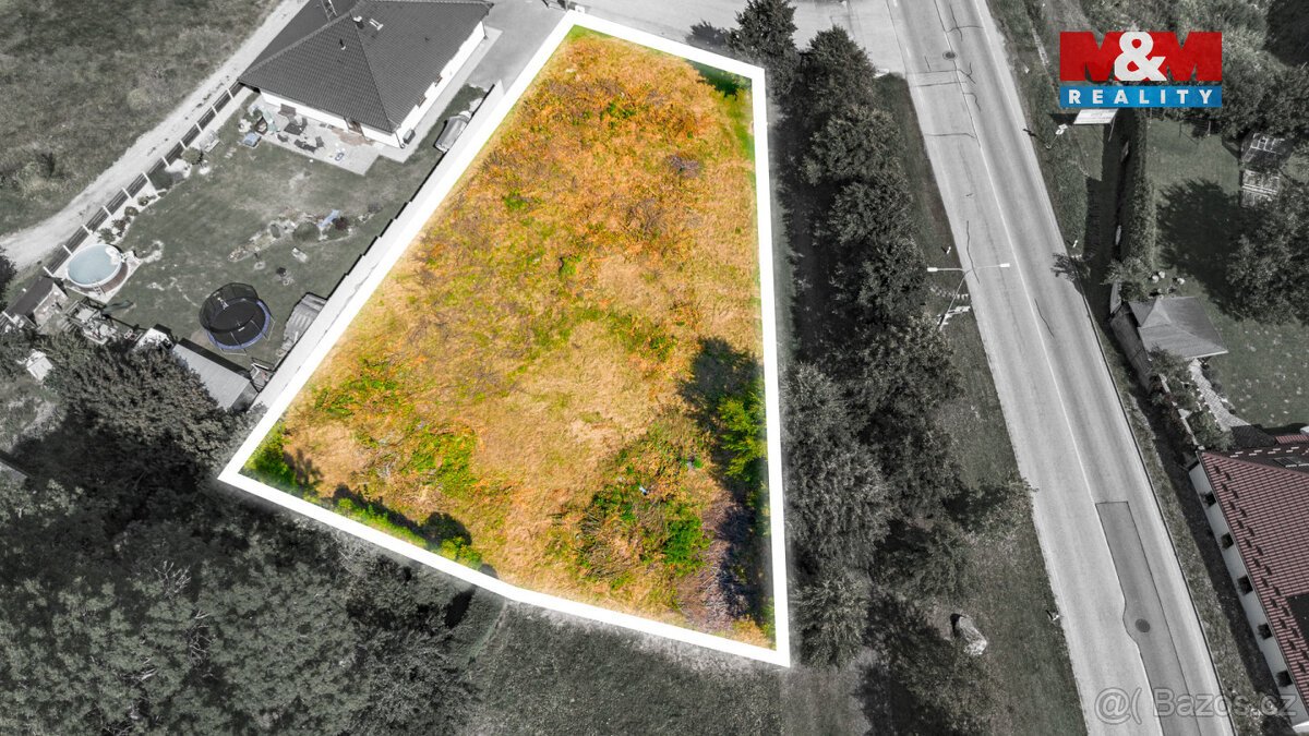 Prodej pozemku k bydlení, 1331 m², Černá v Pošumaví