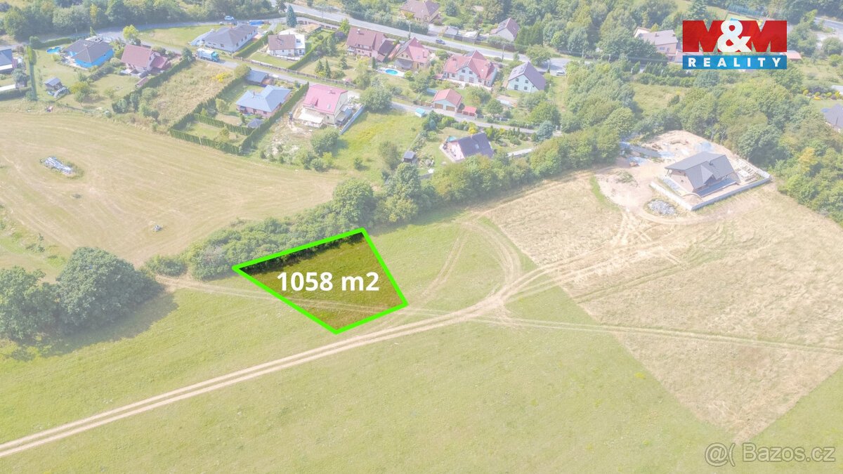 Prodej pozemku k bydlení, 1058 m², Lipina u Šternberka