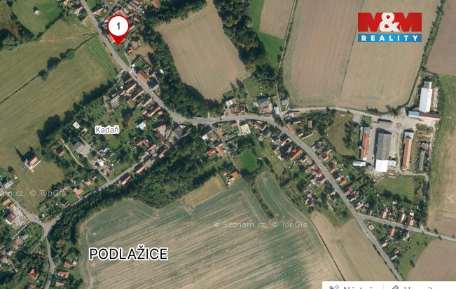 Prodej komerčního pozemku v Chrasti, Podlažice