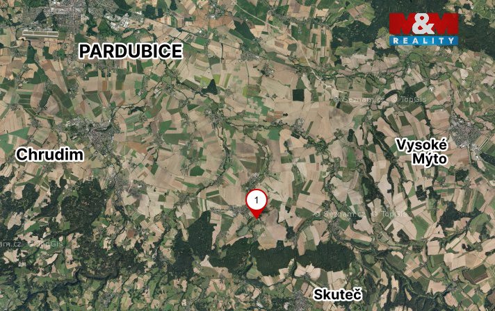 Prodej komerčního pozemku v Chrasti, Podlažice