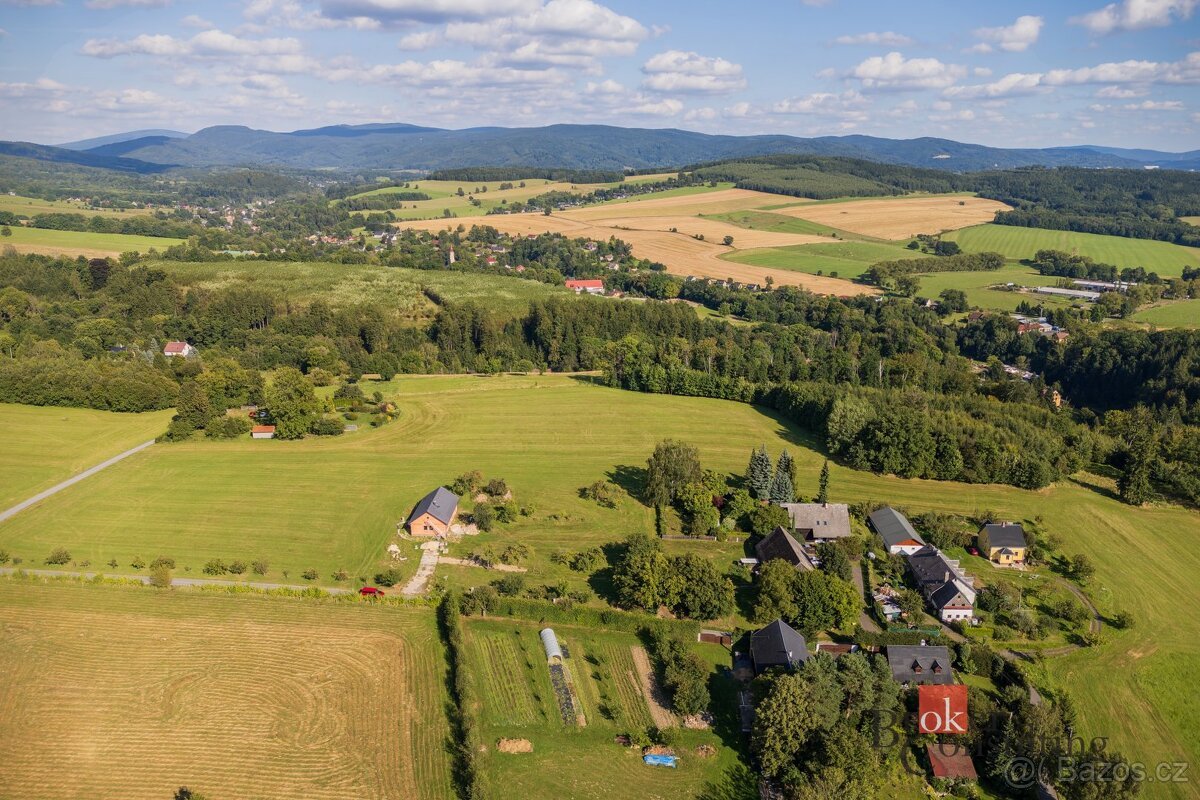 Prodej, pozemky/louka, 7126 m2, Horní Chrastava 11, 46331 Ch