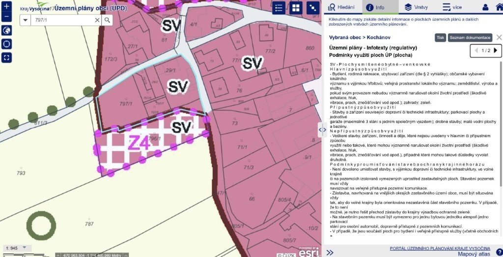 Prodej stavebního pozemku v obci Kochánov