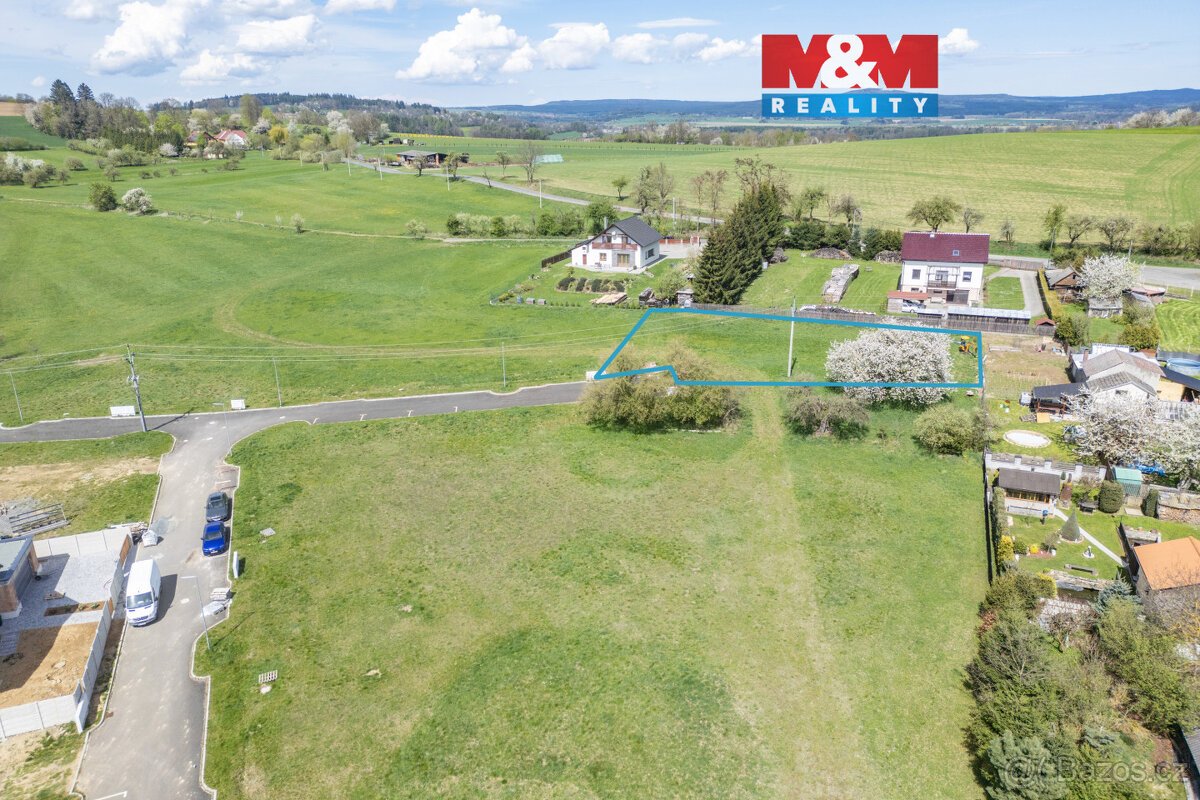 Prodej pozemku k bydlení, 1009 m², Kasejovice