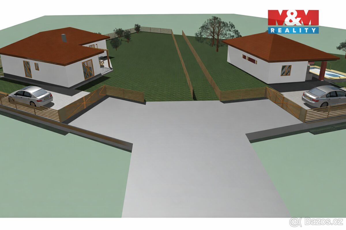Prodej pozemku k bydlení, 1009 m², Kasejovice