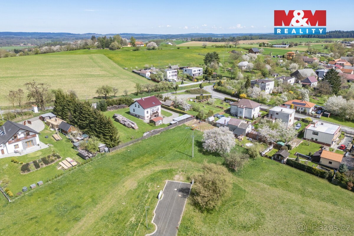 Prodej pozemku k bydlení, 1009 m², Kasejovice