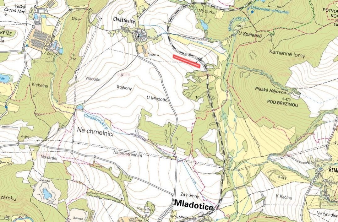Zemědělská půda, prodej, Chrášťovice, Mladotice, Plzeň sever