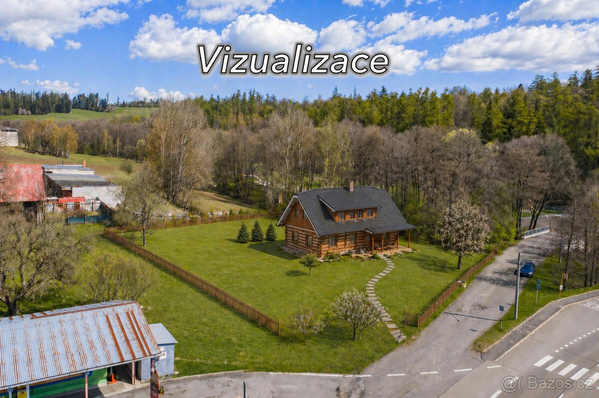 Prodej stavební pozemek 2086m2, Václavov u Bruntálu