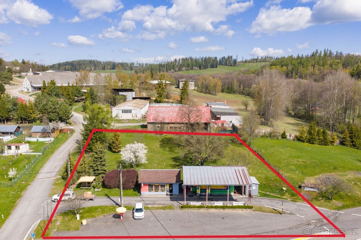 Prodej stavební pozemek 3285m2, Václavov u Bruntálu