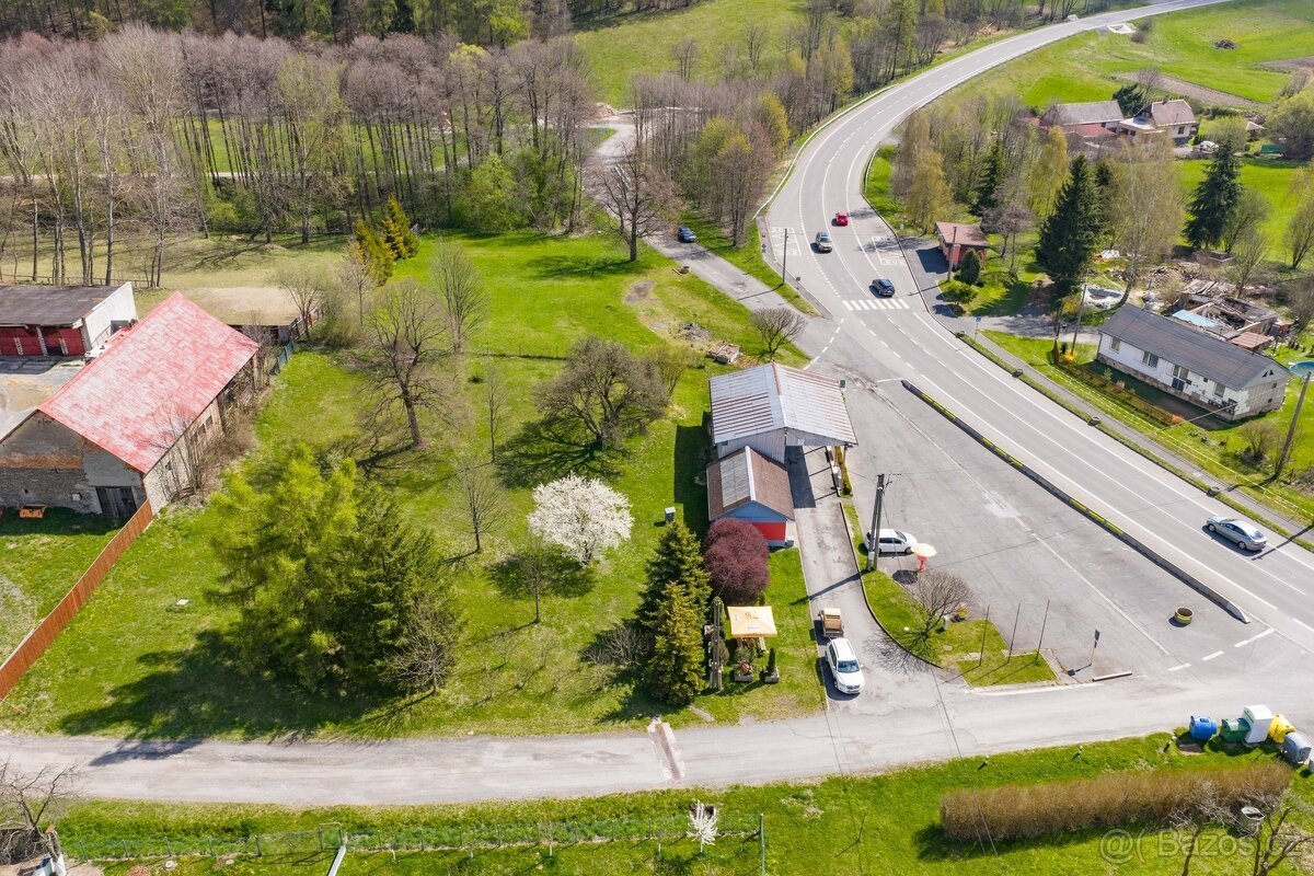 Prodej stavební pozemek 3285m2, Václavov u Bruntálu