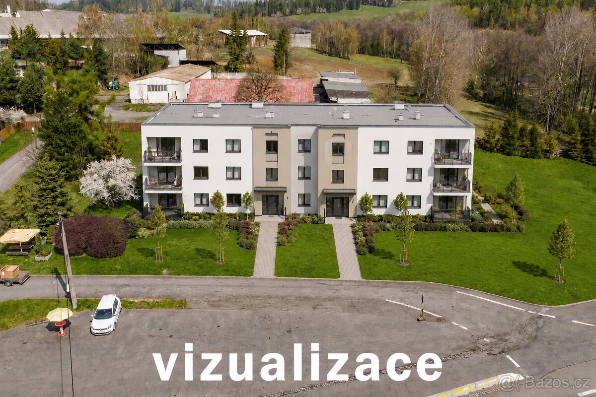 Prodej stavební pozemek 3285m2, Václavov u Bruntálu