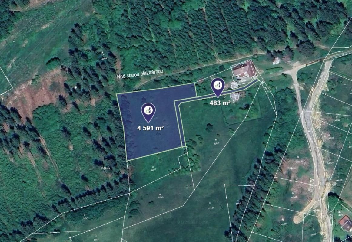 Investiční pozemek s obrovským potenciálem u Lipna (4 752 m2