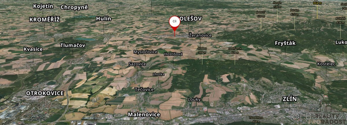 Prodej pozemku - Kroměříž