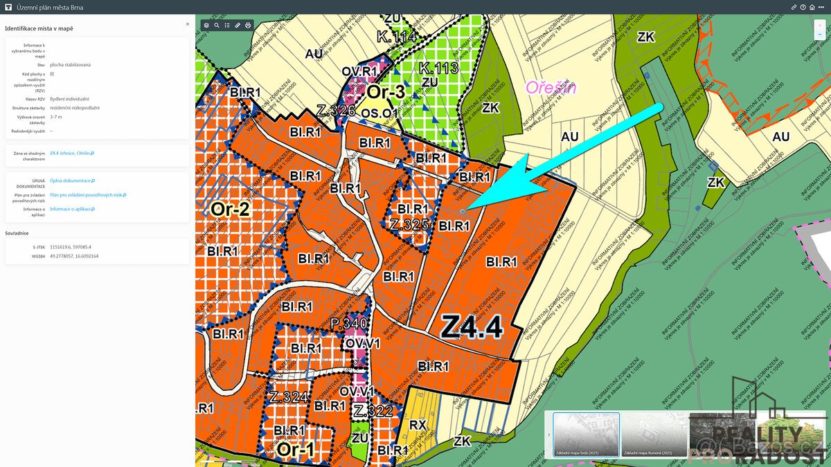 Prodej stavebního pozemku 732 m2