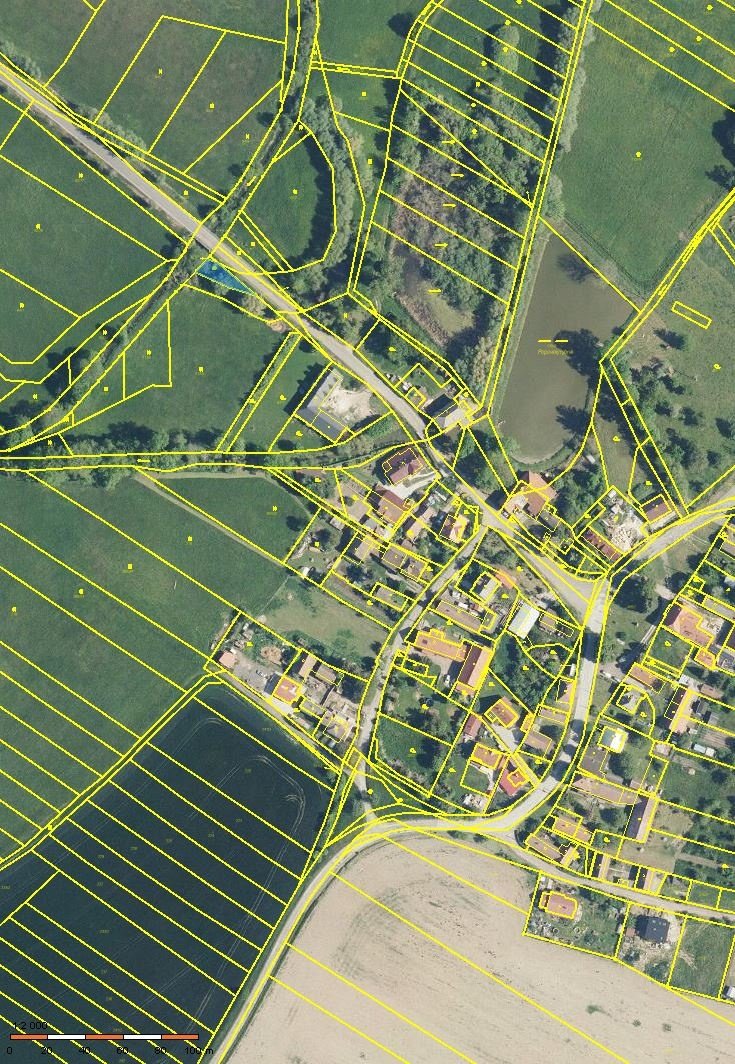 Prodej zahrady 200 m² Třesovice - Popovice