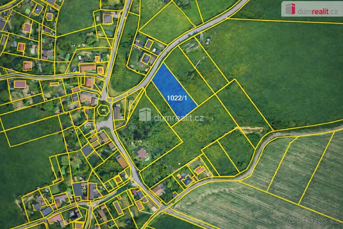 exkluzivní prodej stavebního pozemku 2348 m2 - Bohutín - Tis
