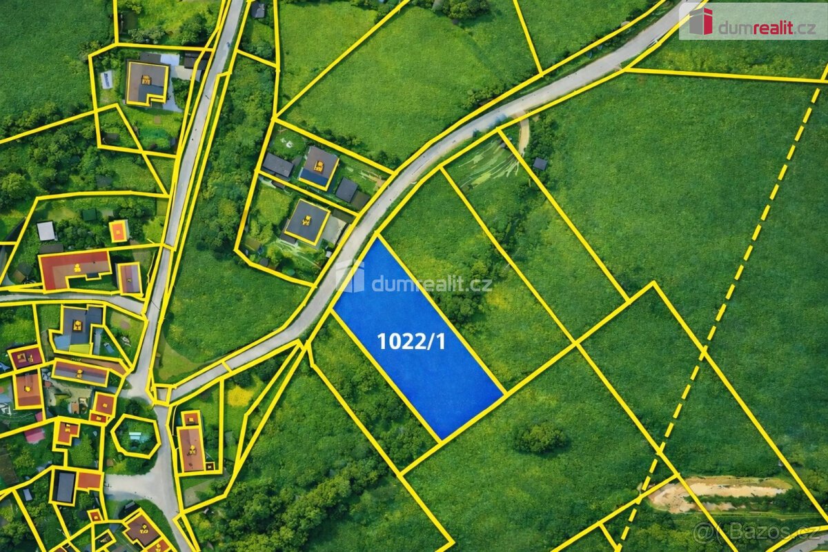exkluzivní prodej stavebního pozemku 2348 m2 - Bohutín - Tis