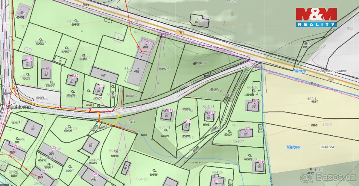 Prodej pozemku k bydlení, 1734 m², Plánice